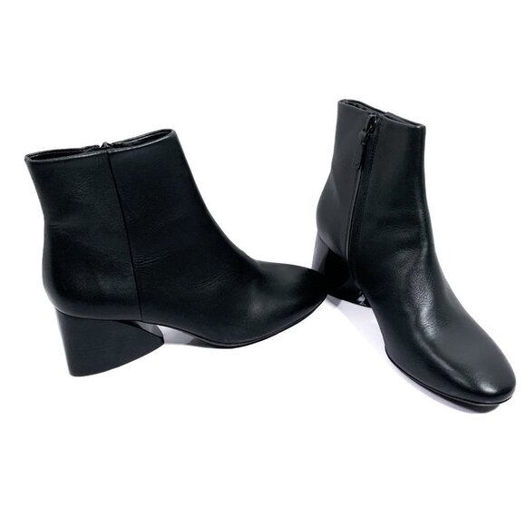 Mercedes Castillo Mid Leather Boot -sz 7 - Picture 1 of 8